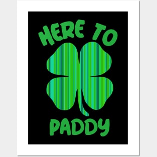 Four Leaf Clover - Funny St Patricks Day Quotes Posters and Art